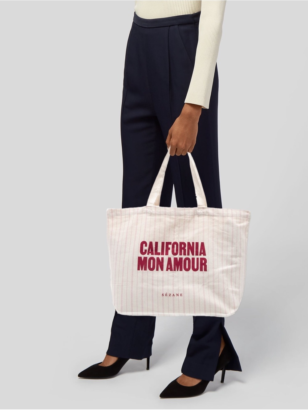 Canvas tote sezane